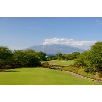 Like the next-door Gold Course, the Emerald Course at Wailea Golf Club was built on top of black lava rock. 