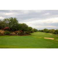 The par-5 fifth hole at Makena Golf Course plays straight up the hill. 